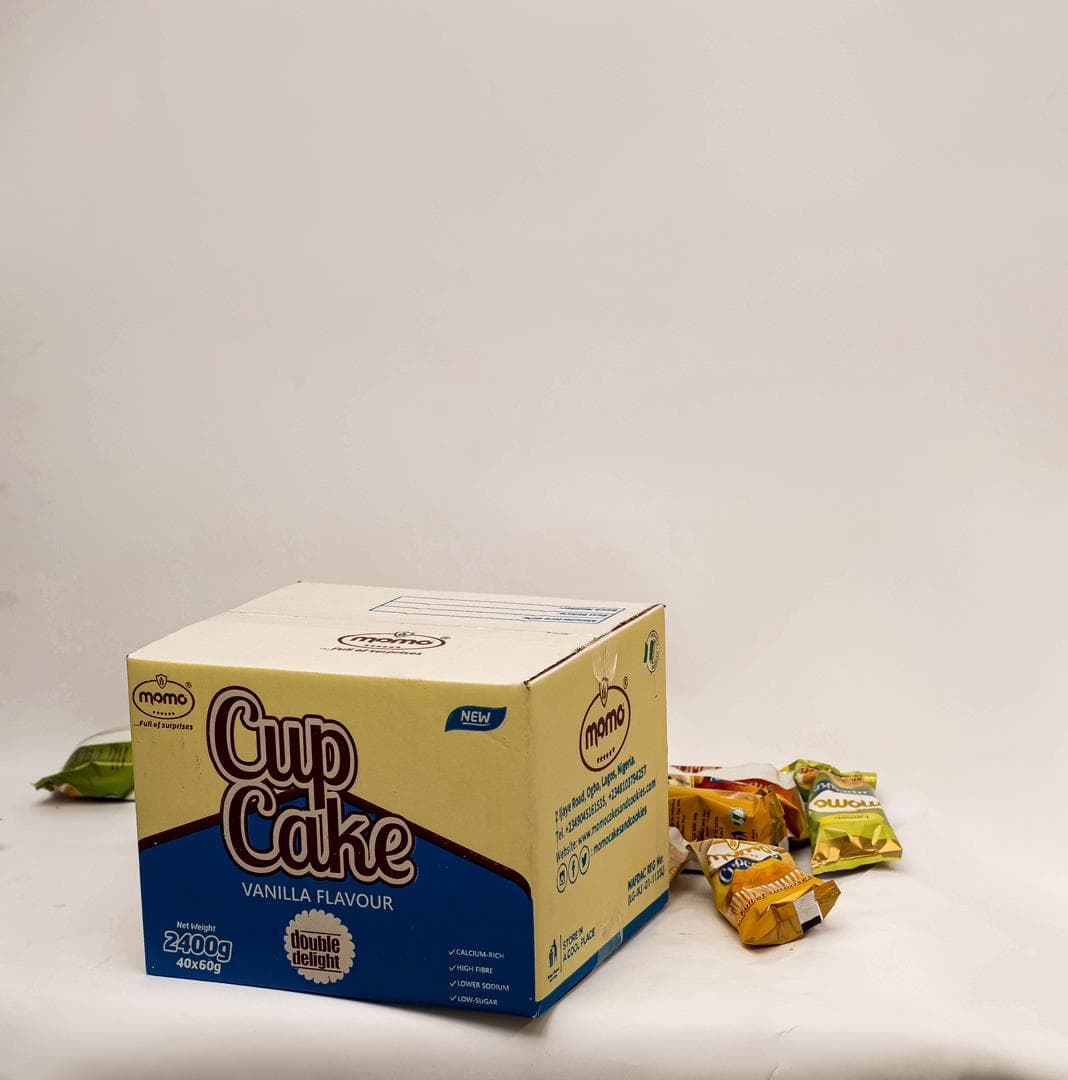 Momo Vanilla Flavour Cupcake